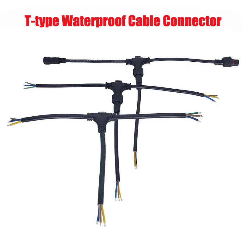 T-Type Waterproof Cable Splitt - огляд і ціна Outdoor Lighting Wire Connectors