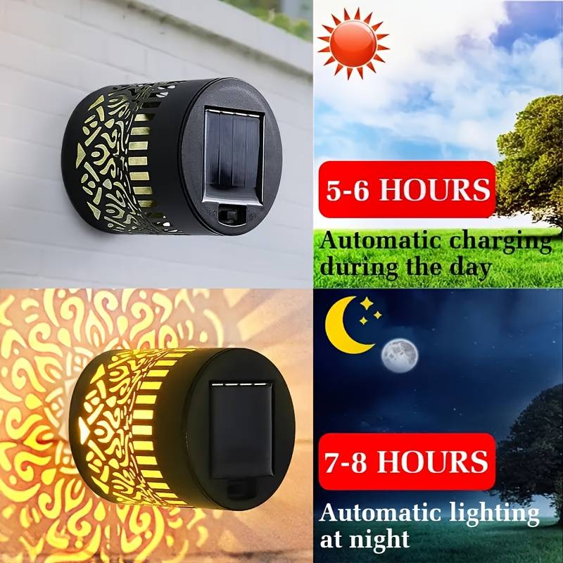 2-Pack Solar Garden Lights IP6 - огляд і ціна Outdoor Lighting For Fence