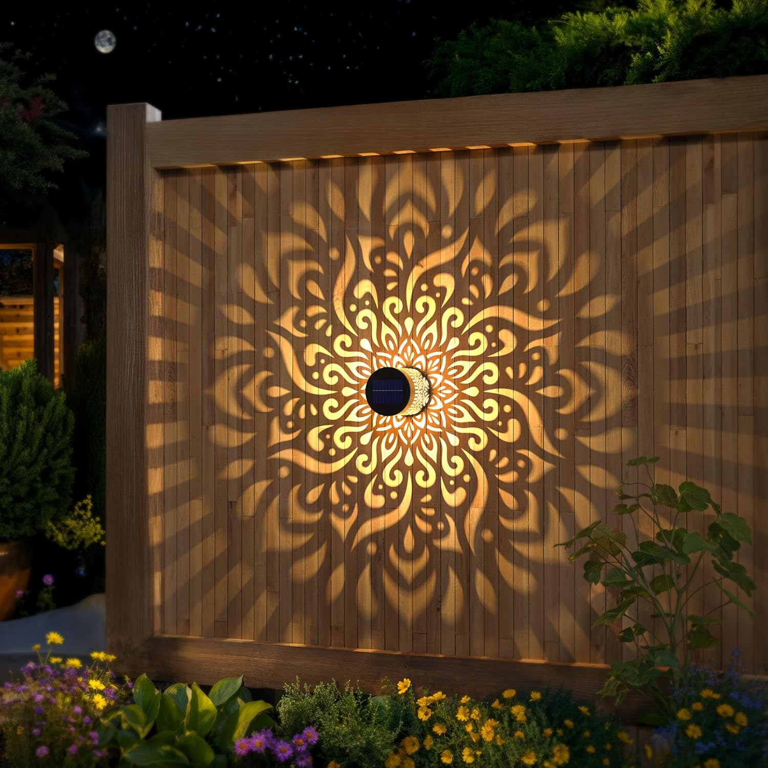 2-Pack Solar Garden Lights IP6 - огляд і ціна Outdoor Lighting For Fence