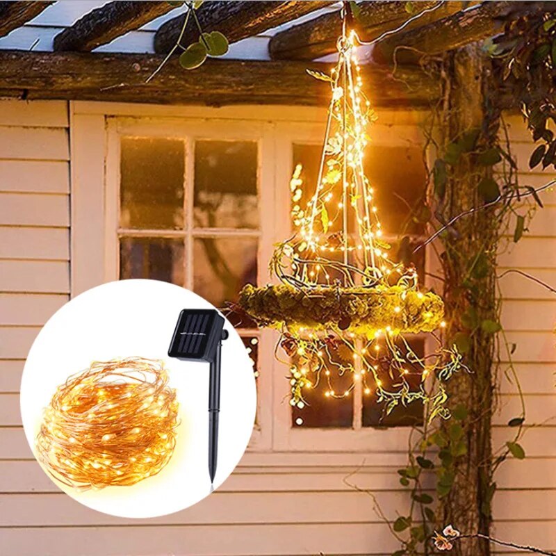 100 LED Solar Fairy Waterproof - огляд і ціна Outdoor Lighting Company