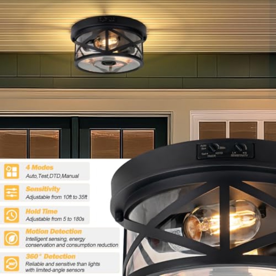 Motion Sensor Outdoor Ceiling  - огляд і ціна Outdoor Lighting Motion Sensor