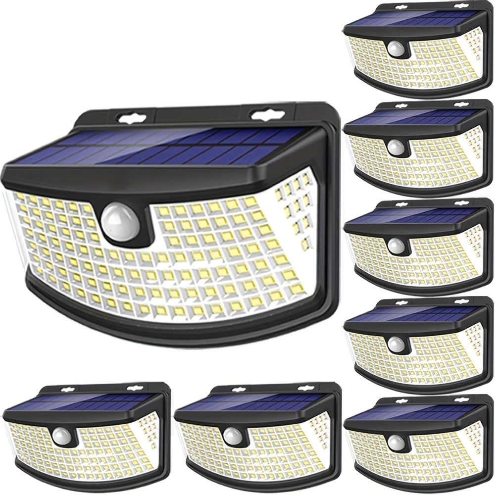 8/6/4 Packs Solar Motion Senso - огляд і ціна Outdoor Lighting Motion Sensor