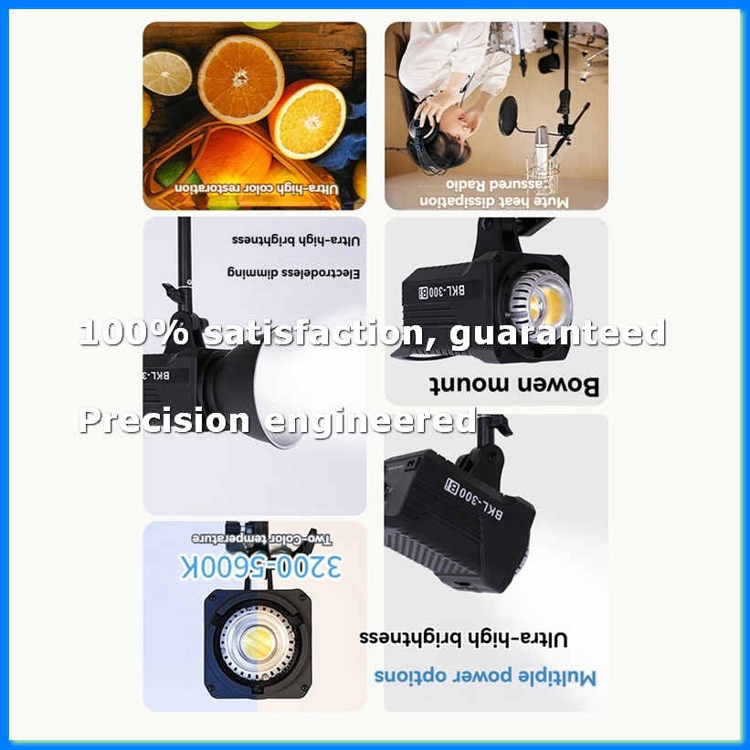 300W Bi LED Video Light, Conti - огляд і ціна Outdoor Lighting Socket