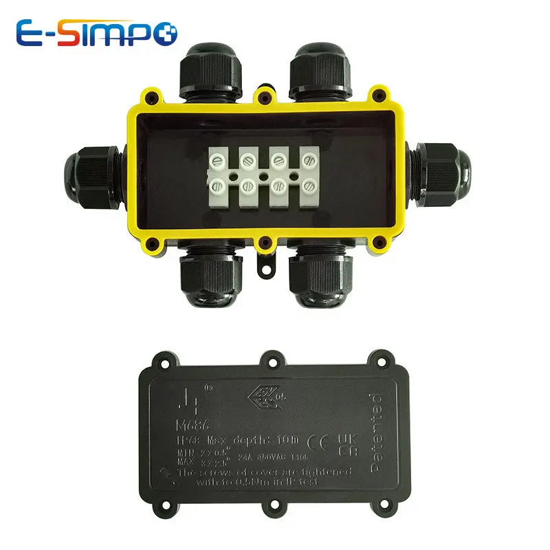 6Way 1IN5Out IP68 Underwater P - огляд і ціна Outdoor Lighting Wire Connectors