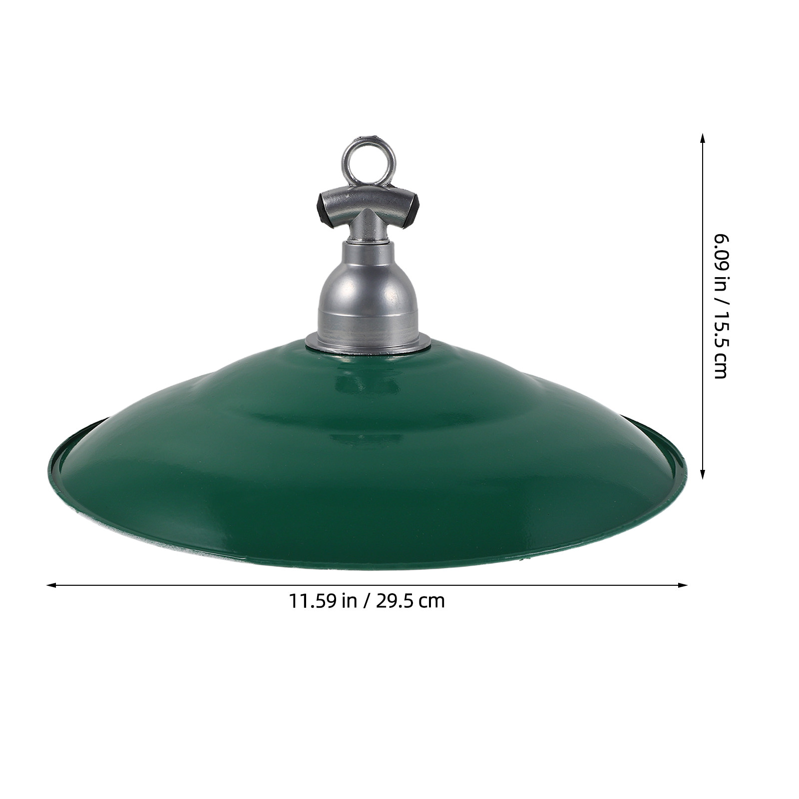 30Cm Rustic Enamel Lamp Shade  - огляд і ціна Outdoor Lighting Vintage