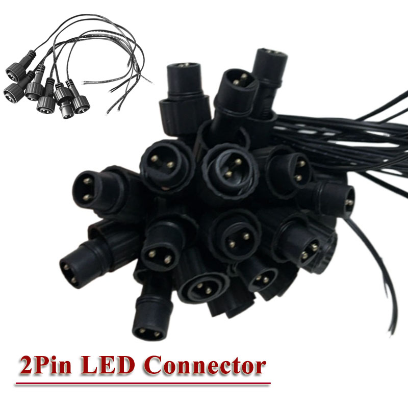 Outdoor LED 2Pin Connector wit - огляд і ціна Outdoor Lighting Wire Connectors