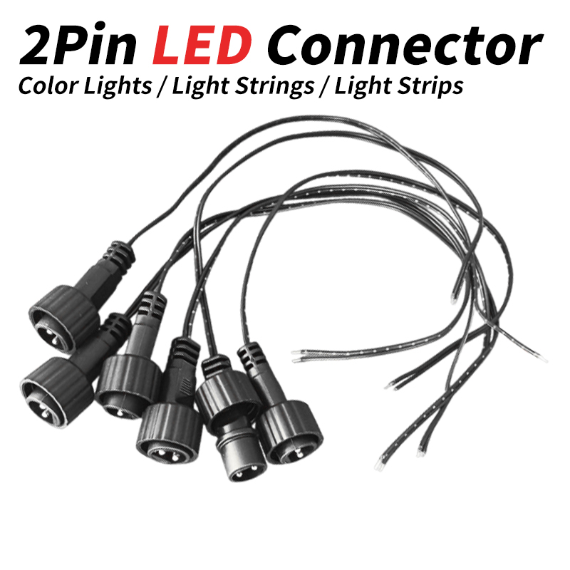 Outdoor LED 2Pin Connector wit - огляд і ціна Outdoor Lighting Wire Connectors