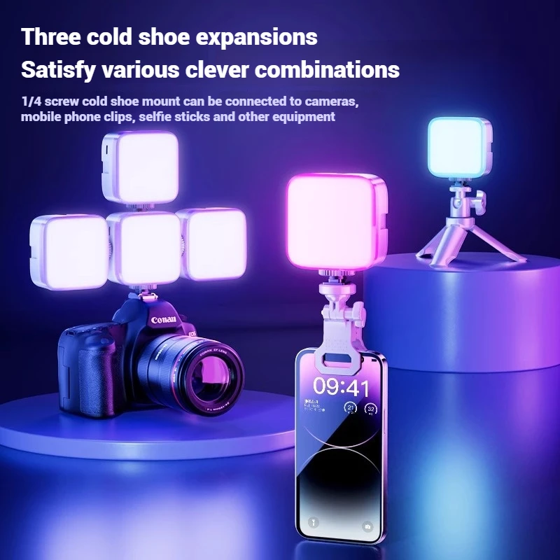 Mini RGB LED Video Fill Light  - огляд і ціна Outdoor Lighting Video Shooting