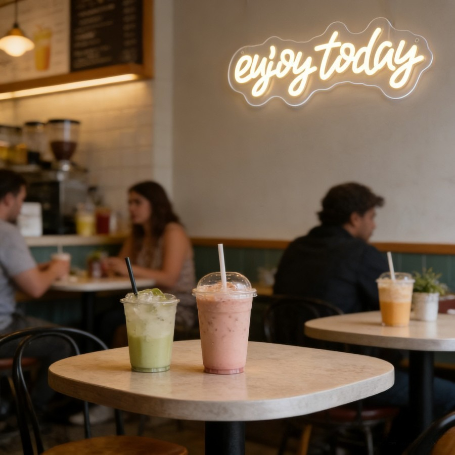 Enjoy Today Neon Sign LED Ligh - огляд і ціна Outdoor Lighting Quotes