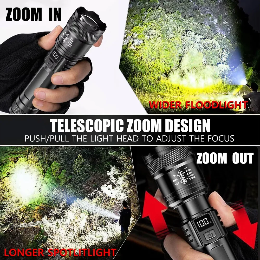 Rechargeable LED Flashlight Zo - огляд і ціна Outdoor Lighting Diy