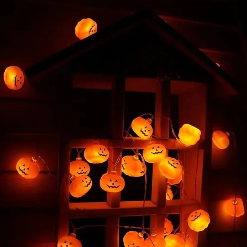 Pumpkin Halloween String Light - огляд і ціна Outdoor Lighting Lanterns