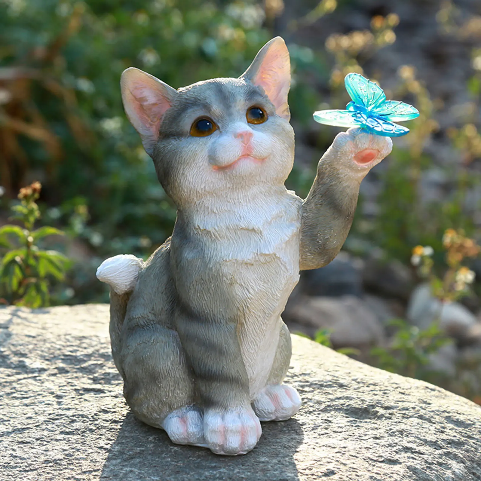 Outdoor Cat Sculpture Figurine - огляд і ціна Outdoor Lighting Company
