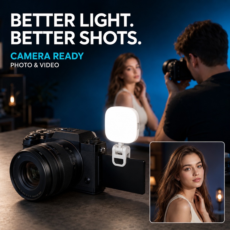 Portable RGB Video Light Mini  - огляд і ціна Outdoor Lighting Video Shooting