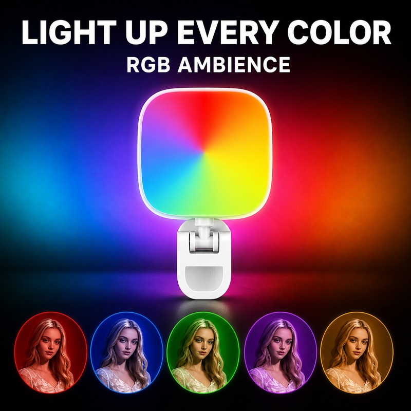 Portable RGB Video Light Mini  - огляд і ціна Outdoor Lighting Video Shooting