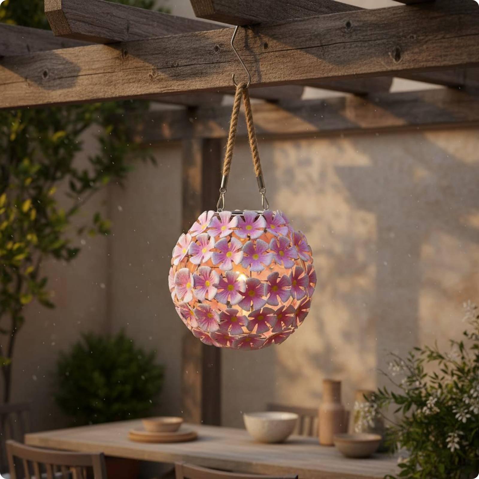 Solar Powered Wrought Iron Flo - огляд і ціна Outdoor Lighting Tree