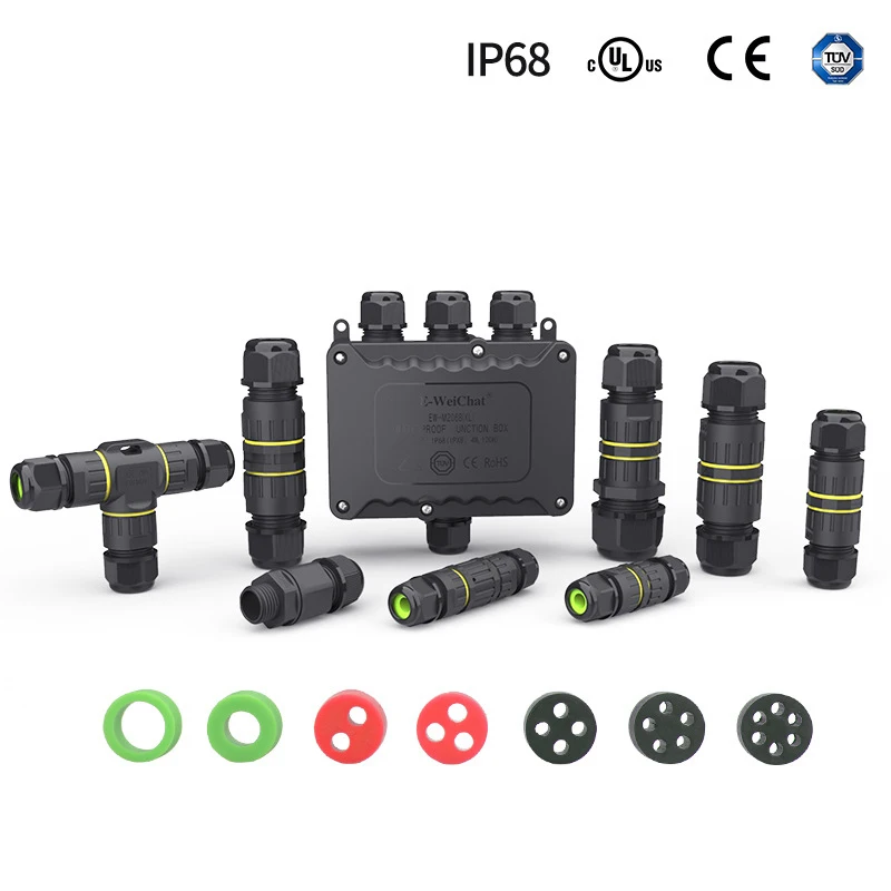 2Pin 3Pin M16 Cable Connector  - огляд і ціна Outdoor Lighting Wire Connectors