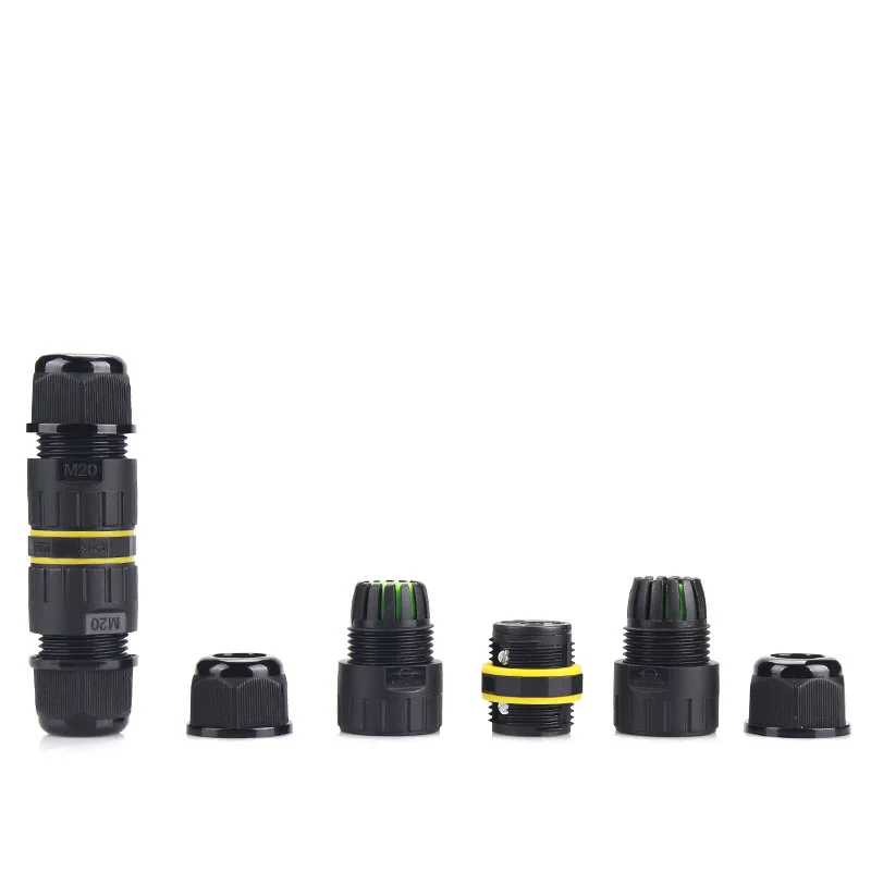 2Pin 3Pin M16 Cable Connector  - огляд і ціна Outdoor Lighting Wire Connectors
