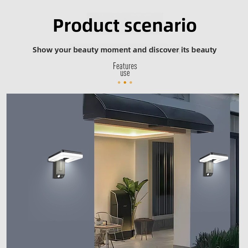 New Smart Outdoor Foldable Sol - огляд і ціна Outdoor Lighting Motion Sensor